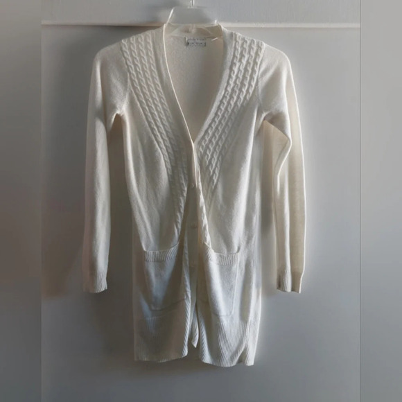 Kimchi & Blue Urban Outfitters ivory Cardigan sweater Small - Picture 1 of 8